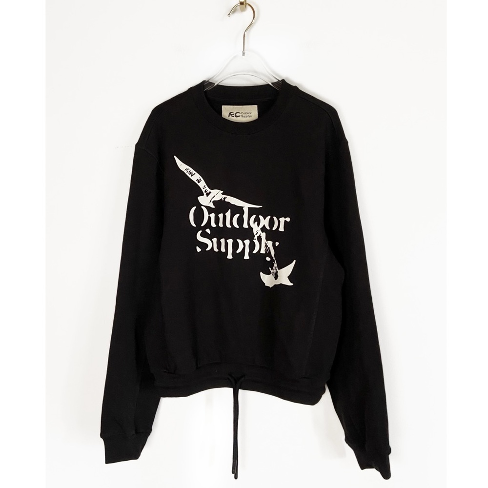 RC Outdoor Supply NWT Hoodie Double Drawcord
Black White size XS Heavy Quality